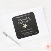 Vanille-extract modern label sticker ZVEG_101_01sq (Envelop)