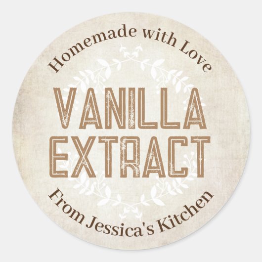 Vanille Extract Sticker VE035_01rdv3 (Voorkant)