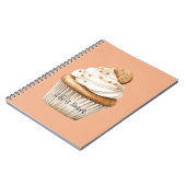 Vanille glazuur cupcake notitieboek (Linkerzijde)