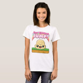 Vanille Schep met IJsdans Tekst T-shirt (Voorkant volledig)