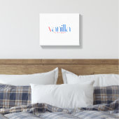 Vanille Smaak Canvas Afdruk (Insitu (Slaapkamer))