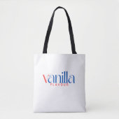 Vanille Smaak Tote Bag (Voorkant)