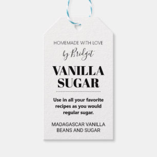Vanille Suiker Cadeaubijsluiter 001 Cadeaulabel