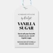 Vanille Suiker Cadeaubijsluiter 001 Cadeaulabel (Achterkant)