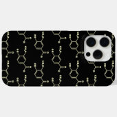 Vanille-vanilline moleculaire chemische formule Case-Mate iPhone case (Achterkant (horizontaal))