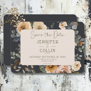 Vanille Witte Boho Rozen Sage Bruiloft Save The Date