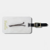 Vanillebonen met suiker bagagelabel (Voorkant horizontaal)