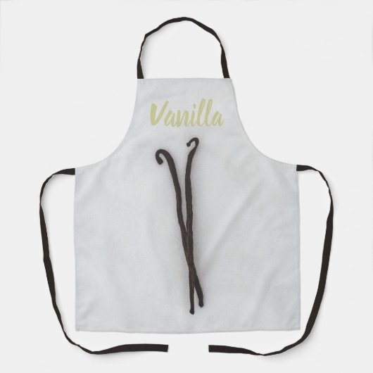 Vanillebonen met suiker schort (Voorkant)