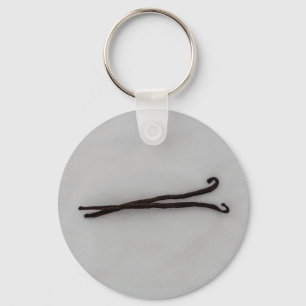 Vanillebonen met suiker sleutelhanger