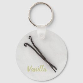 Vanillebonen met suiker sleutelhanger