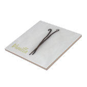 Vanillebonen met suiker tegeltje (Zijkant)