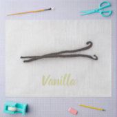 Vanillebonen met suiker tissuepapier (Craft)