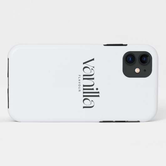 vanillesmaak Case-Mate iPhone case (Achterkant (horizontaal))