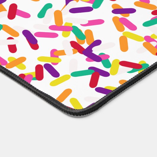 vanillesprenkels bureaumat (Hoek)