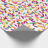 vanillesprenkels cadeaupapier (Hoek)