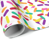 vanillesprenkels cadeaupapier (Rol Hoek)