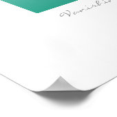 Vanisatielamantijnen - Bewaar onze wateren 36 x 18 Poster (Hoek)