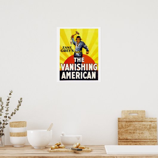 VANISHING AMERIKAN POSTER (Keuken)