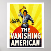 VANISHING AMERIKAN POSTER (Voorkant)