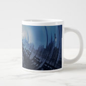 VANISHING VENICE Blue Gothic Gondolas Grote Koffiekop (Rechts)