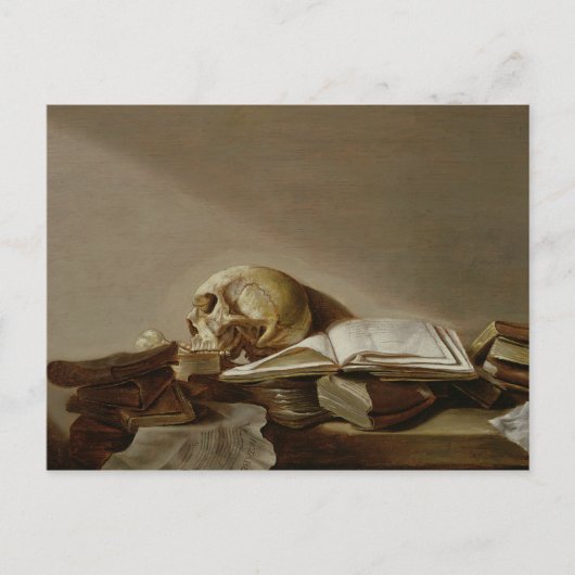 Vanitas 2 briefkaart (Voorkant)