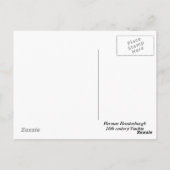 Vanitas Bouquet Briefkaart (Achterkant)