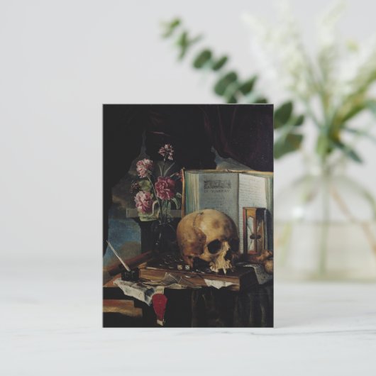 Vanitas Briefkaart (Staand voorkant)
