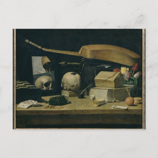 Vanitas Briefkaart (Voorkant)