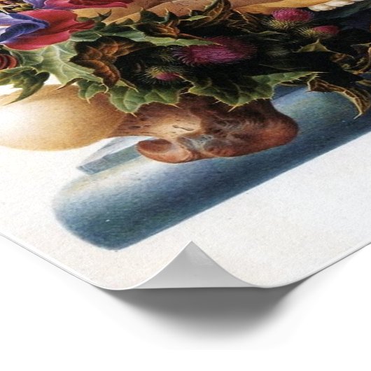 Vanitas - De schedel Poster (Hoek)