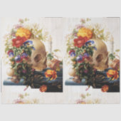 Vanitas - De schedel Tissuepapier (Voorkant)