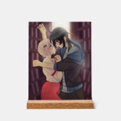 Vanitas en Jeanne Bookstore Standee Acryl Bord (Voorkant)