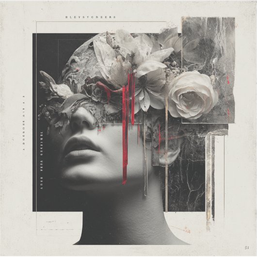 Vanitas Fair — Gothic Fine Art  Sticker (Voorkant)