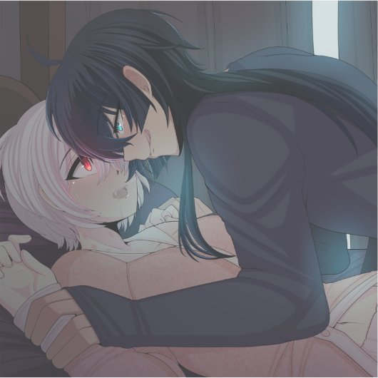 Vanitas Jeanne BL Sleepover Sticker (Voorkant)