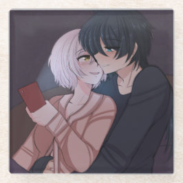 Vanitas Jeanne Coaster Vanitas No Carte Glazen Onderzetter