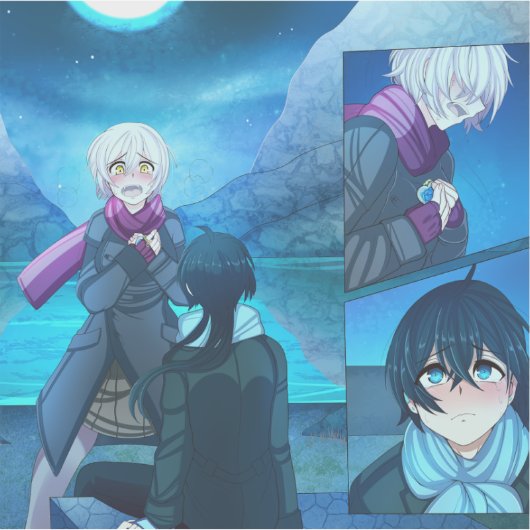 Vanitas Jeanne Confession-Sticker Sticker (Voorkant)