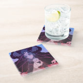 Vanitas Jeanne Onderzetter door KamiSama Glazen Onderzetter (Schuin)