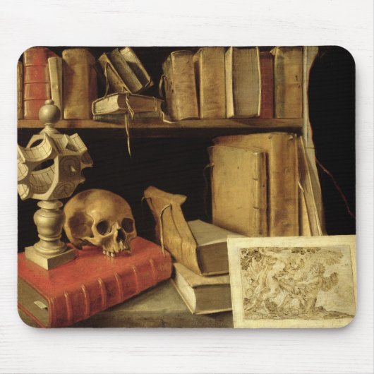 Vanitas met zonnewijzer, c.1626-40 muismat (Voorkant)