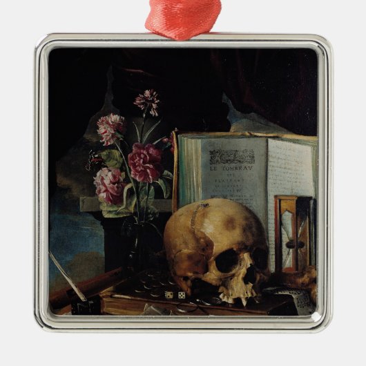 Vanitas Metalen Ornament (Voorkant)