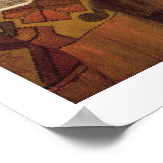 Vanitas (olie op canvas) poster (Hoek)