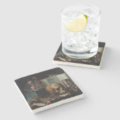 Vanitas Stenen Onderzetter (Zijkant)