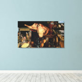Vanitas still life , 1552 canvas afdruk (Insitu (Houten vloer))