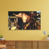 Vanitas still life , 1552 canvas afdruk (Insitu (Woonkamer))