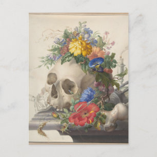 Vanitas still Life van Herman Henstenburgh Briefkaart