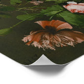 Vanitas still Life with Flowers Poster (Hoek)