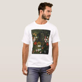 Vanitas still Life with Flowers T-shirt (Voorkant volledig)