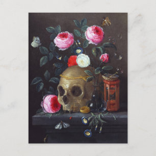 Vanitas Stilleven, Jan van Kessel de Oudere Briefkaart
