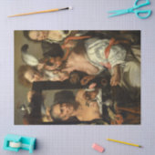 Vanitas, The Old Coquette van Bernardo Strozzi Tissuepapier (Craft)