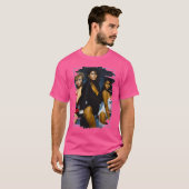 Vanity 6 Brush Art T-shirt (Voorkant volledig)