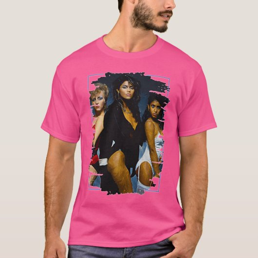 Vanity 6 Brush Art T-shirt (Voorkant)