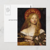 Vanity - A Medieval Maiden Briefkaart (Voorkant / Achterkant)